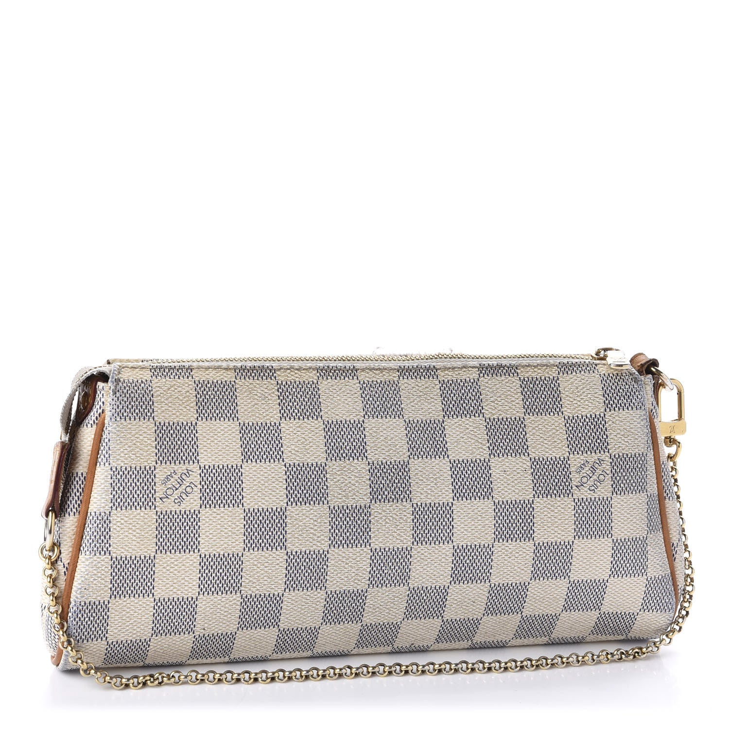 Louis Vuitton Damier Azur Eva Clutch 3 of 13