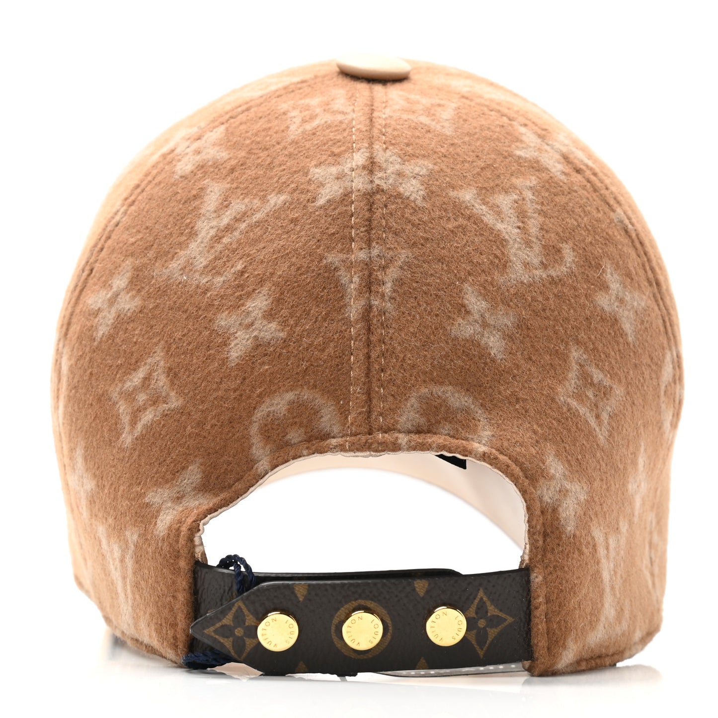 Wool Monogram Carry On Cap M Beige