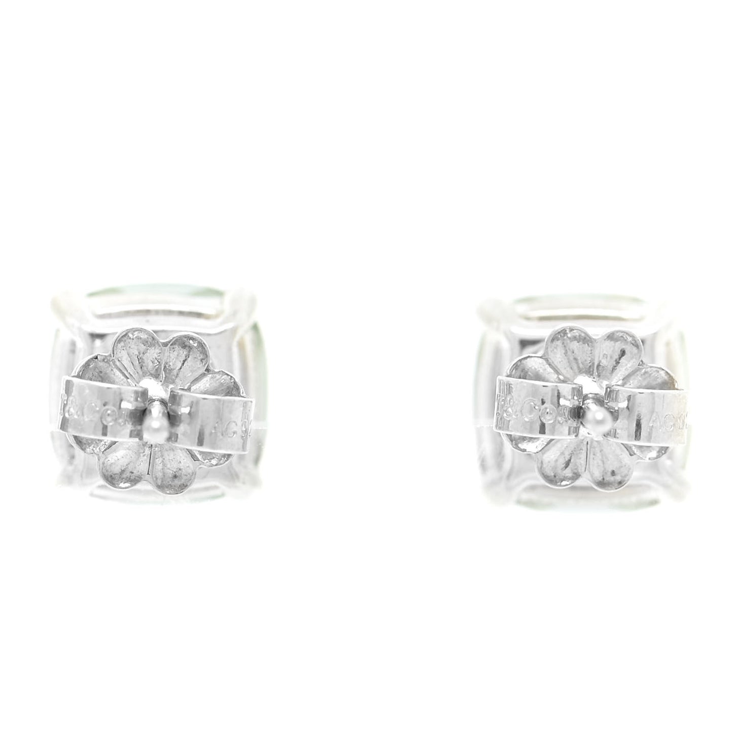 Sterling Silver Prasiolite Sparklers Earrings