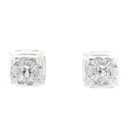 Tiffany Sterling Silver Prasiolite Sparklers Earrings 5 of 6