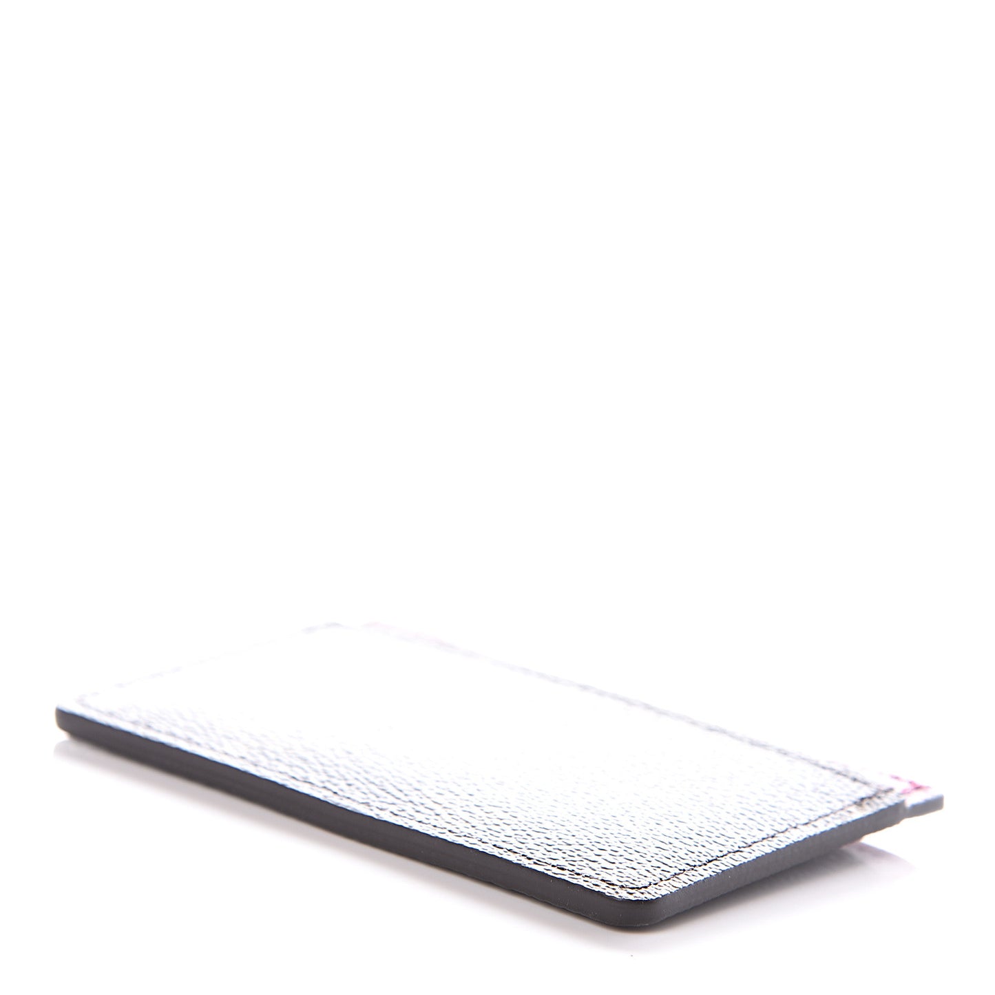 Monogram Card Holder Fuchsia