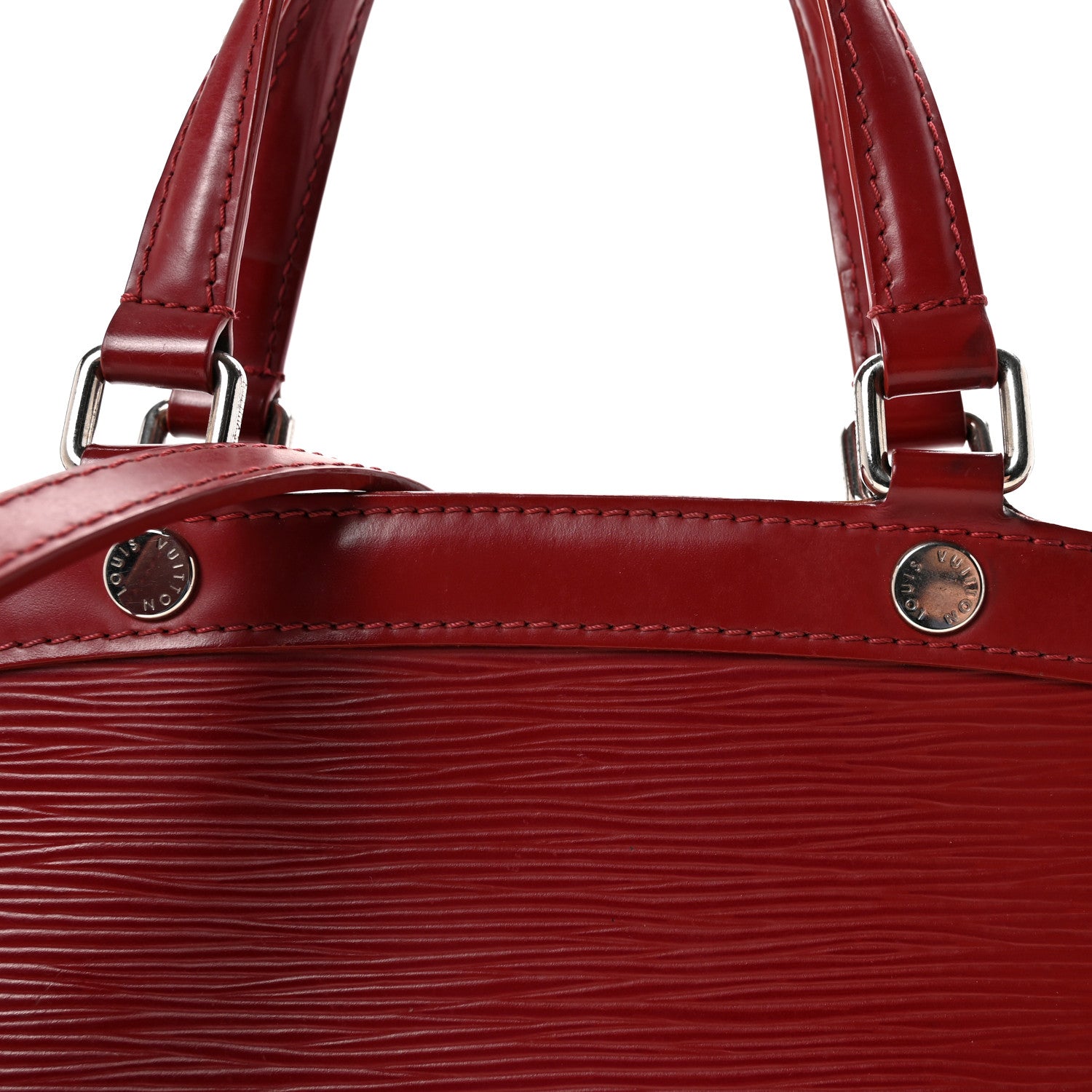 Louis Vuitton Epi Brea MM Rubis 7 of 9