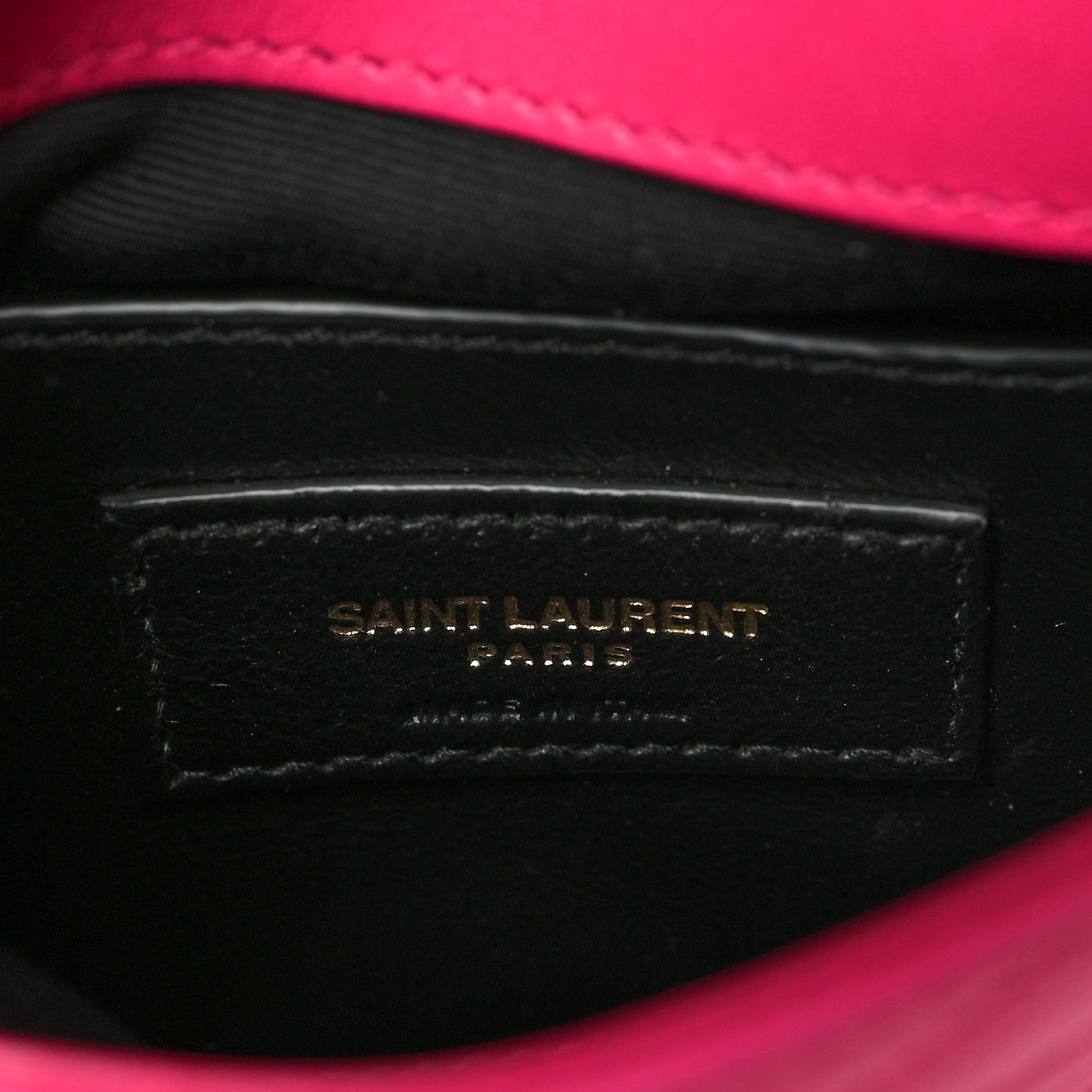 Saint Laurent Lambskin Quilted Double Flap Bag Pink 6 of 10