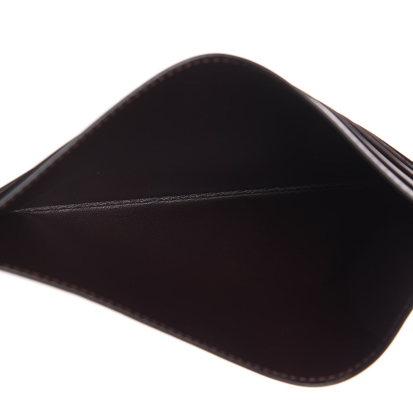 Calfskin Felicie Card Holder Insert Amarante