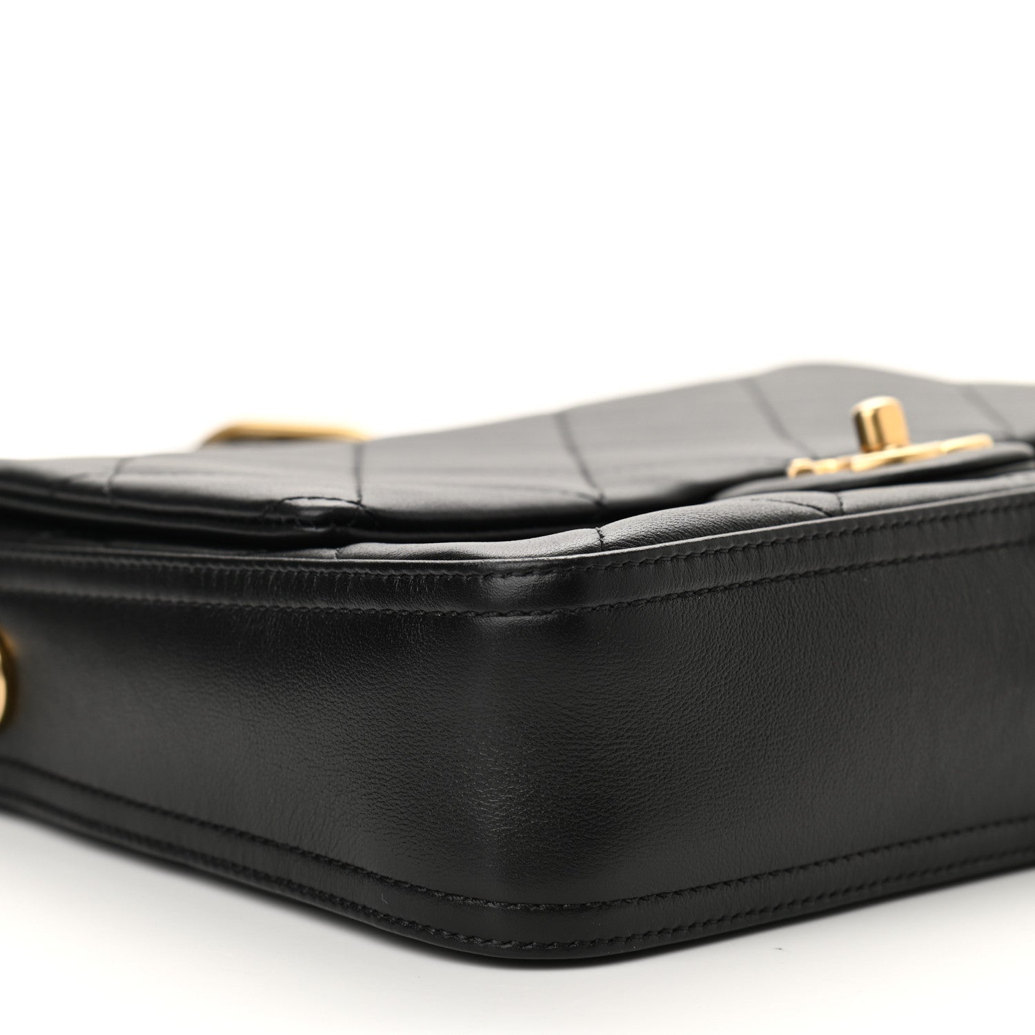 Chanel Calfskin Stitched Easy Mood Flap Black 9 of 11