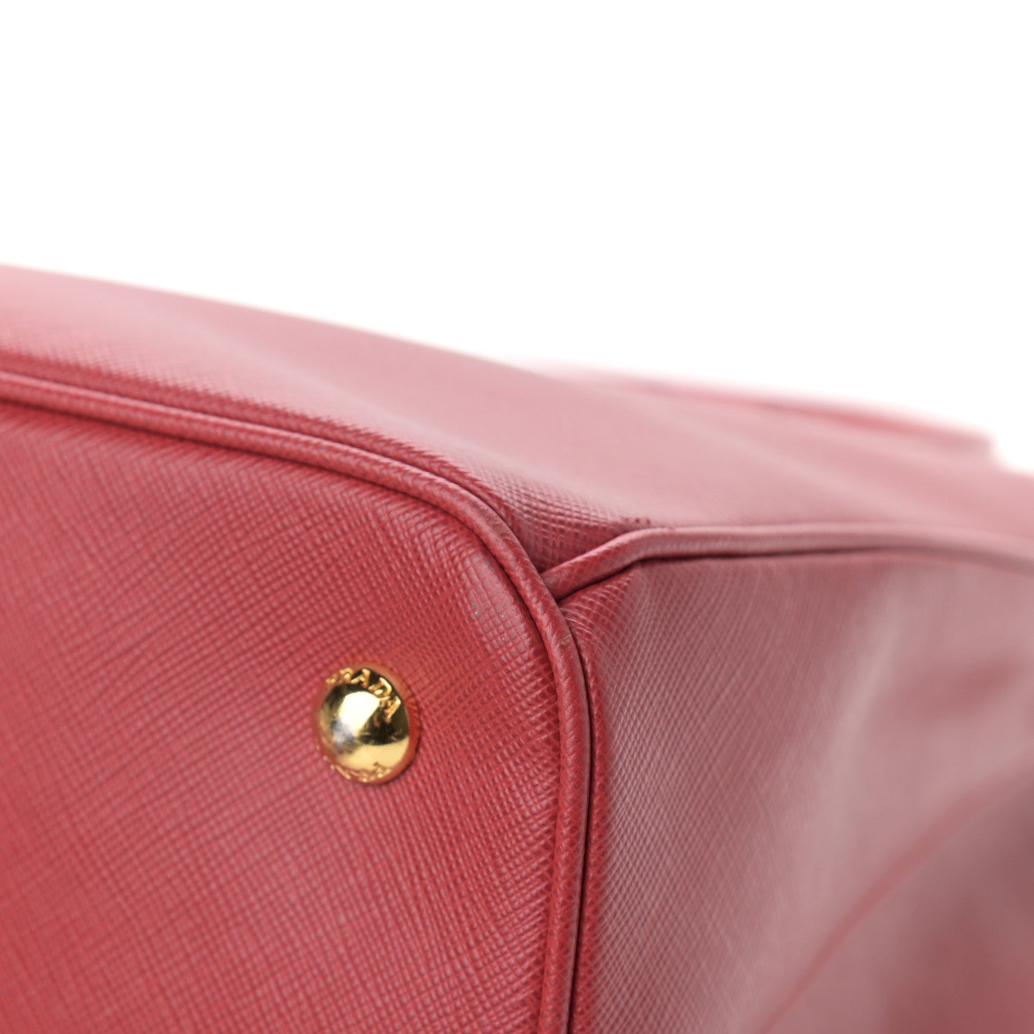 Prada Saffiano Medium Galleria Double Zip Tote Fuoco 10 of 17