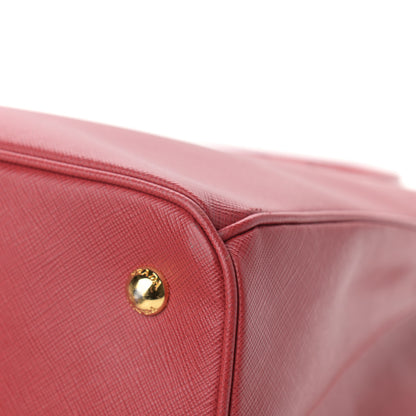 Prada Saffiano Medium Galleria Double Zip Tote Fuoco 10 of 17