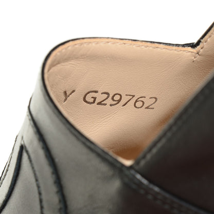 Chanel Lambskin CC Espadrilles 40 Black 6 of 8