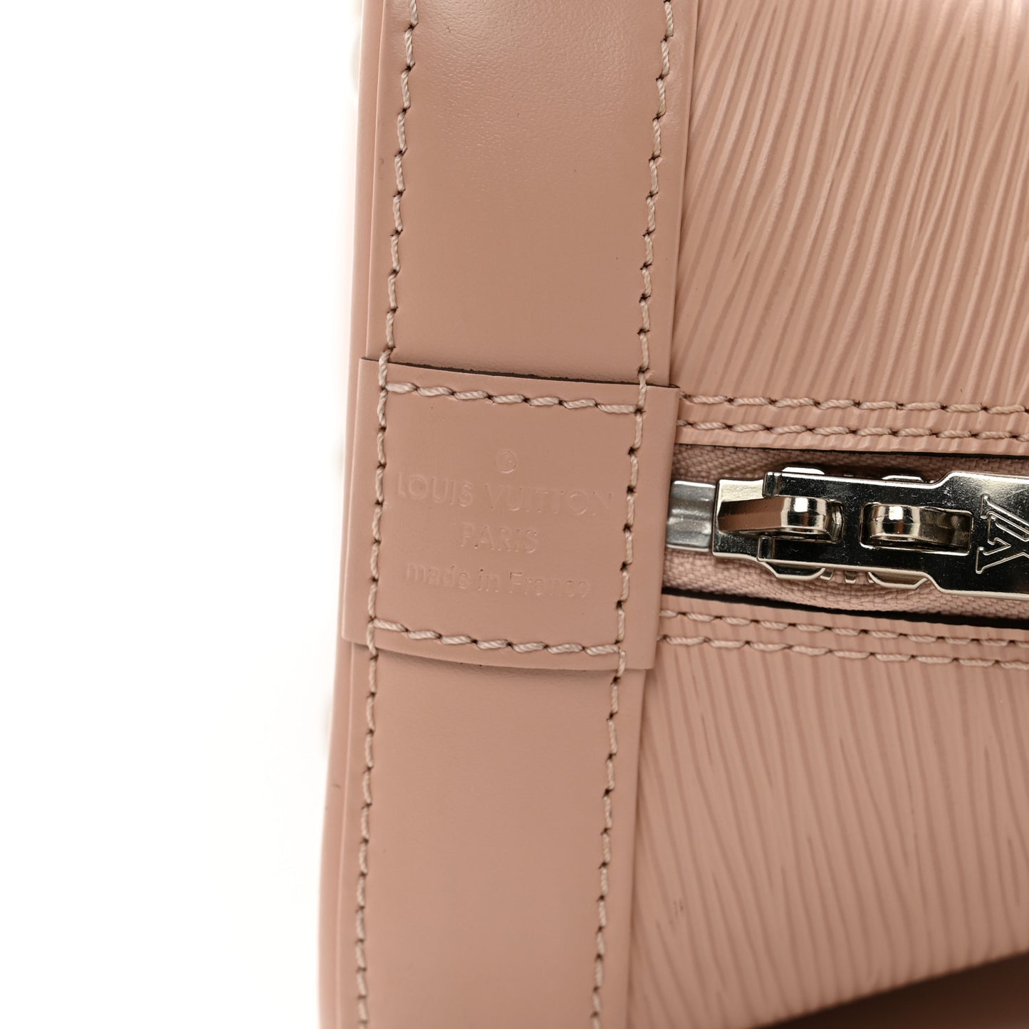 LOUIS VUITTON Epi Alma PM Rose Ballerine