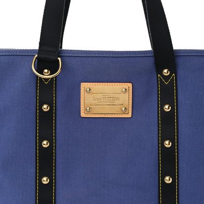Louis Vuitton Toile Antigua Cabas GM Blue 15 of 23
