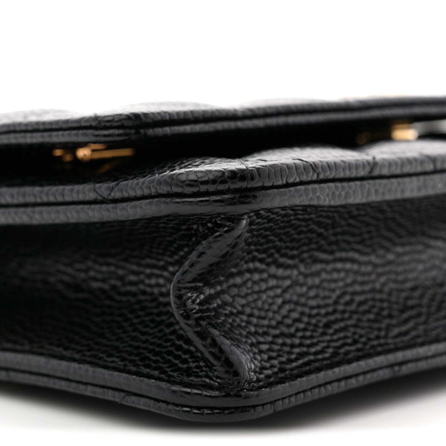 Chanel Caviar Quilted Wallet on Chain WOC Black 9 of 11