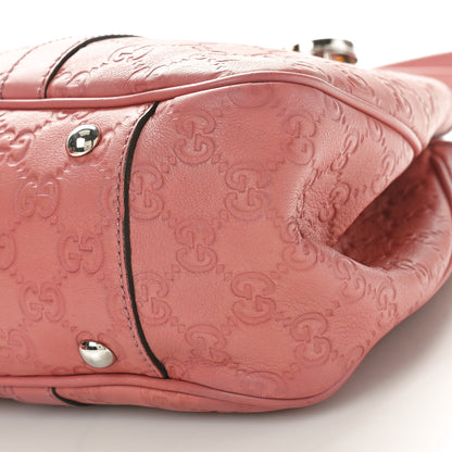Gucci Guccissima Medium GG Twins Tote Pink 10 of 10