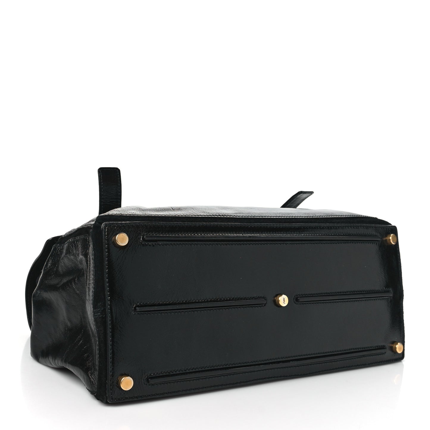 Patent Large Muse Two Tote Black