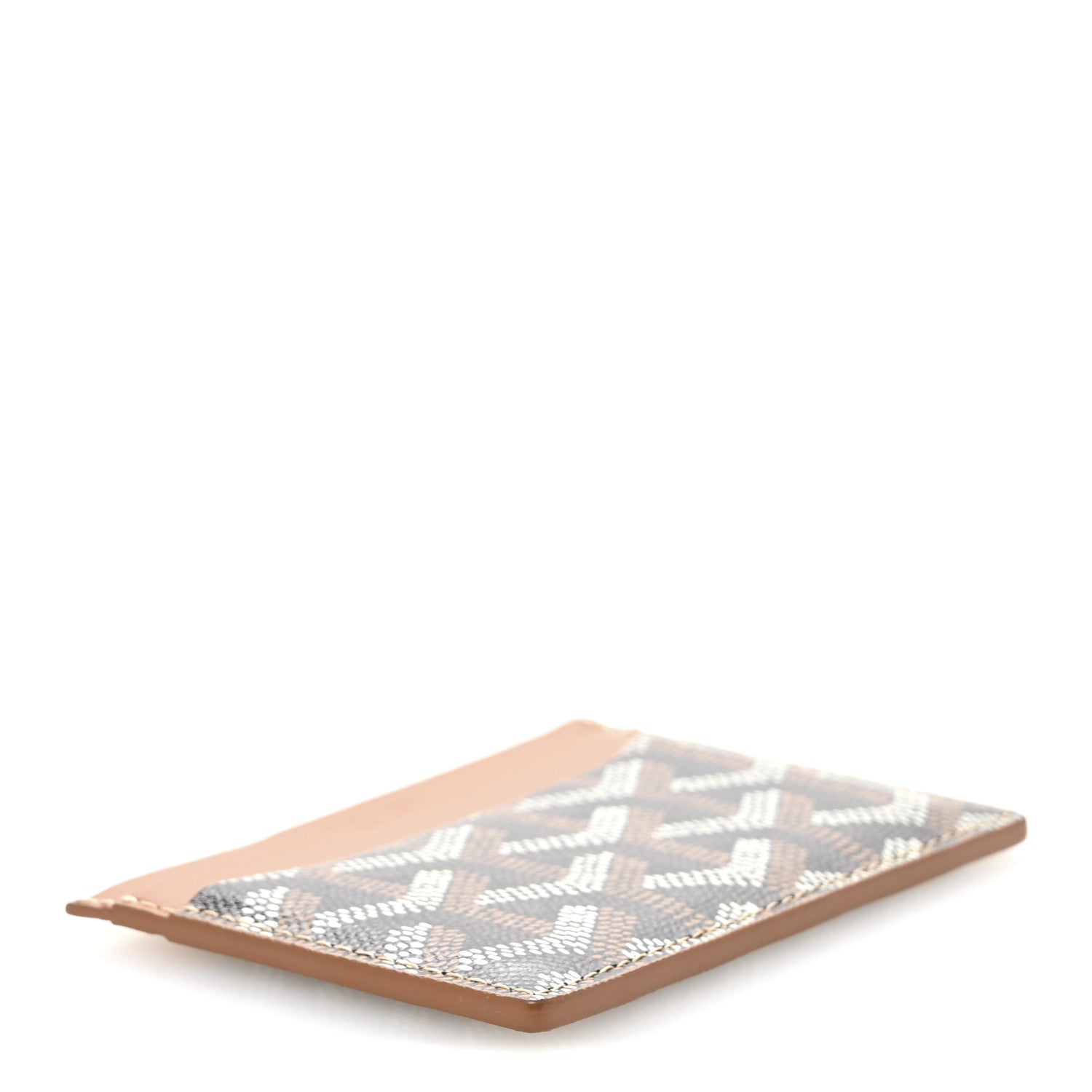 Goyard Goyardine Saint Sulpice Card Holder Black Gold 4 of 9
