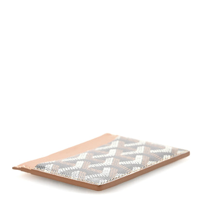 Goyard Goyardine Saint Sulpice Card Holder Black Gold 4 of 9