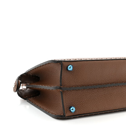 Fendi Cuoio Romano Selleria Chamois Small Peekaboo I SEE U Satchel Mou 8 of 10