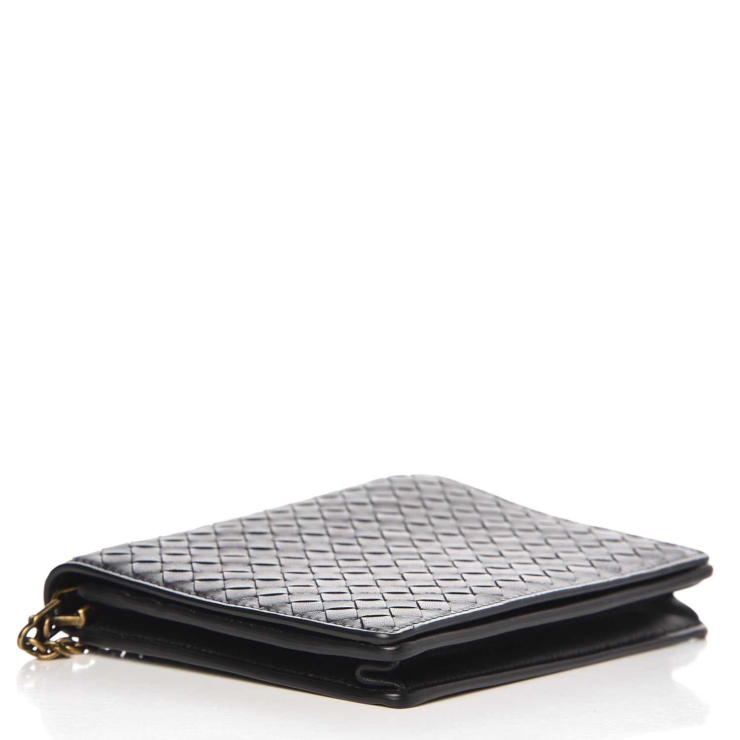 Bottega Veneta Nappa Intrecciato Chain Wallet Nero Black 4 of 6