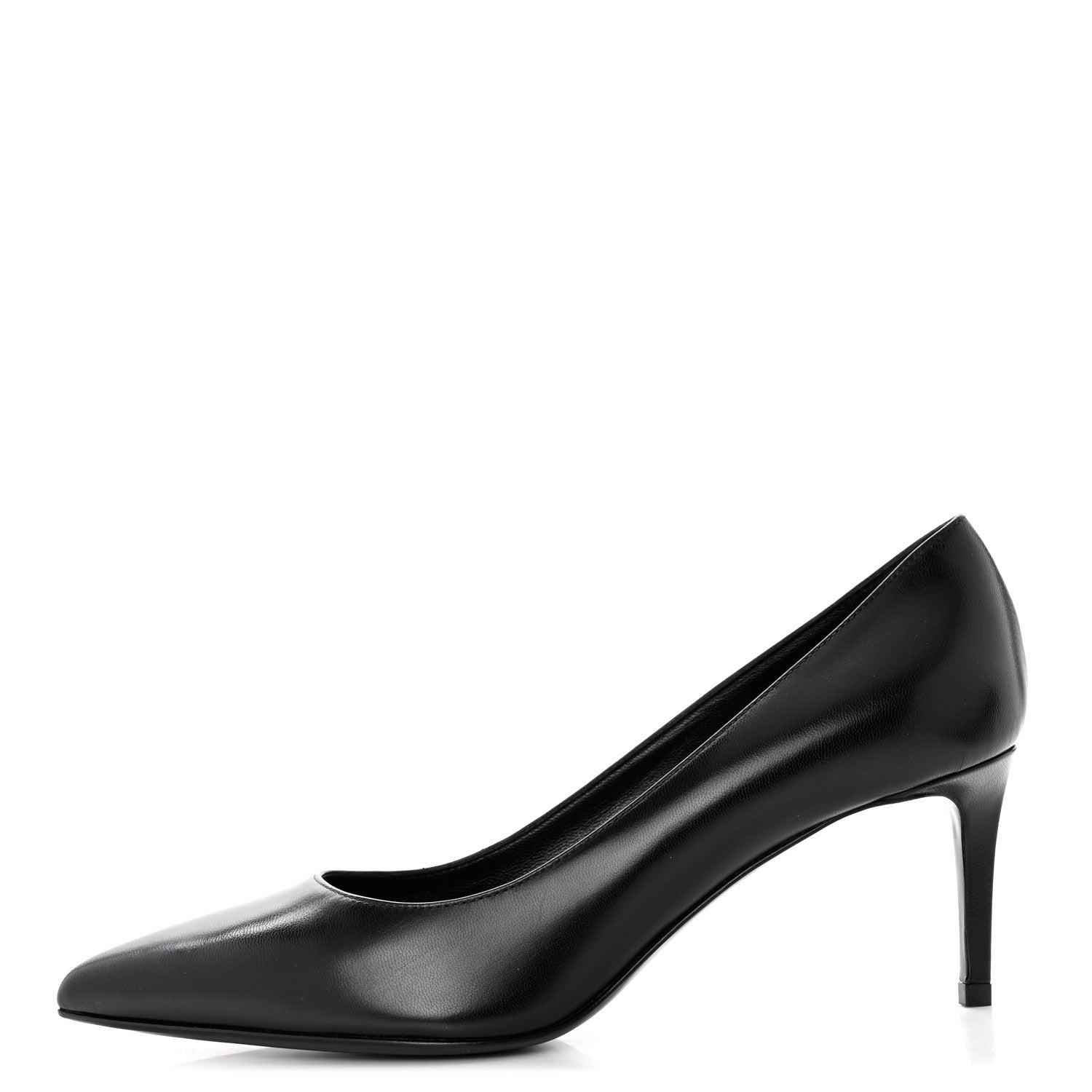 Saint Laurent Calfskin Anja 85 Pumps 36.5 Black 1 of 9
