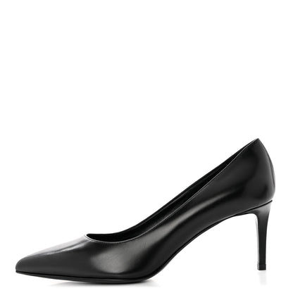 Saint Laurent Calfskin Anja 85 Pumps 36.5 Black 1 of 9