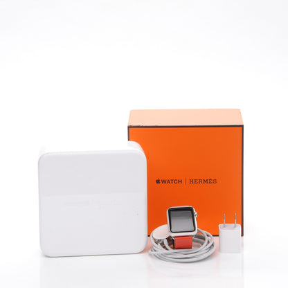 Hermes Swift 38mm Apple Watch Double Tour Capucine 8 of 8