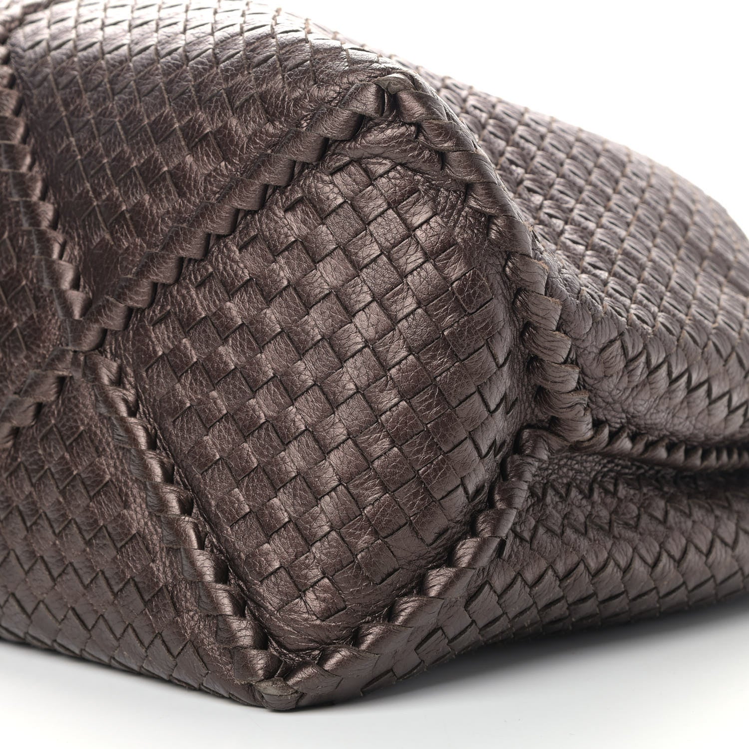 Bottega Veneta Cervo Intrecciato Shoulder Bag Brown 13 of 22