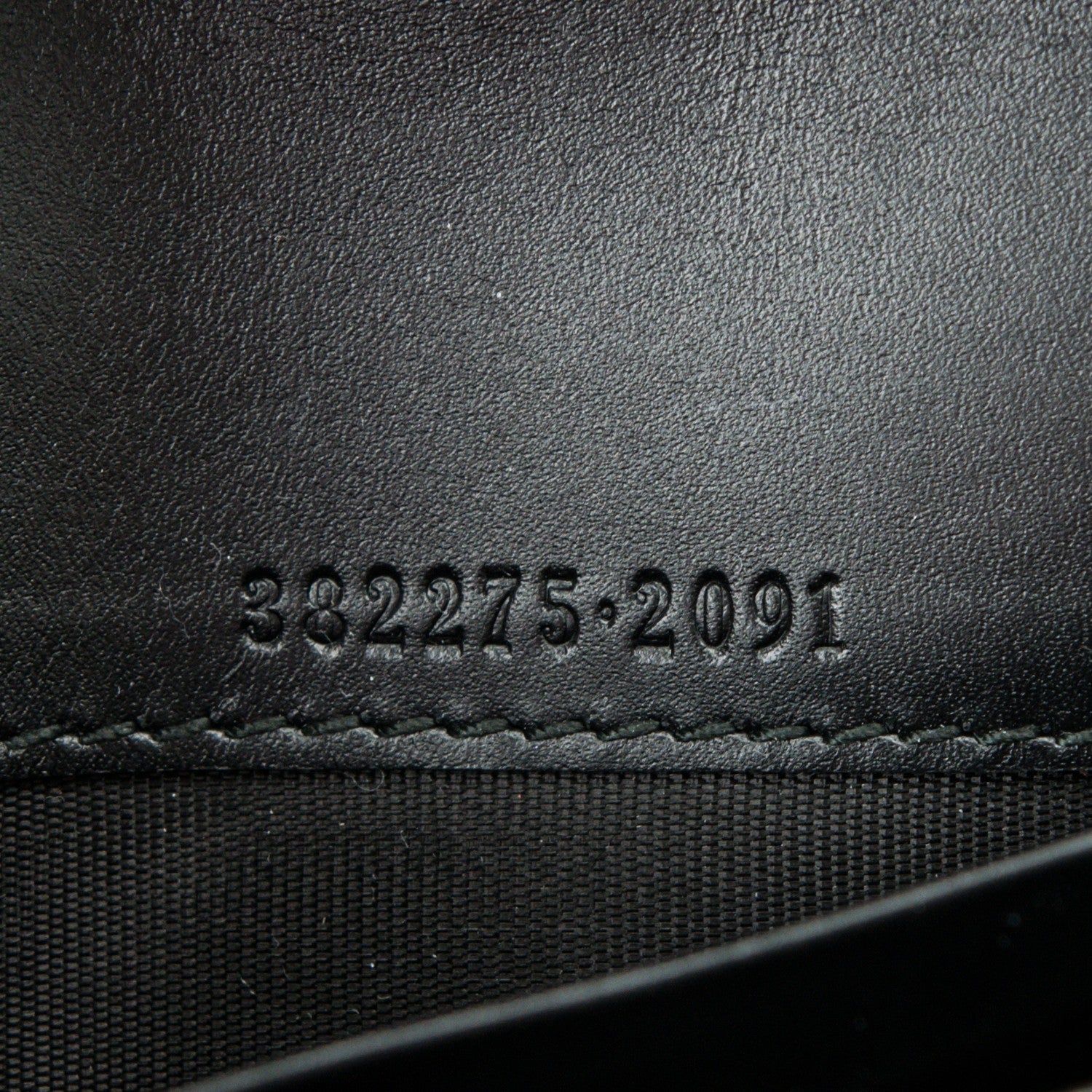 Gucci Monogram Lady Web Convertible Wallet Black 6 of 6