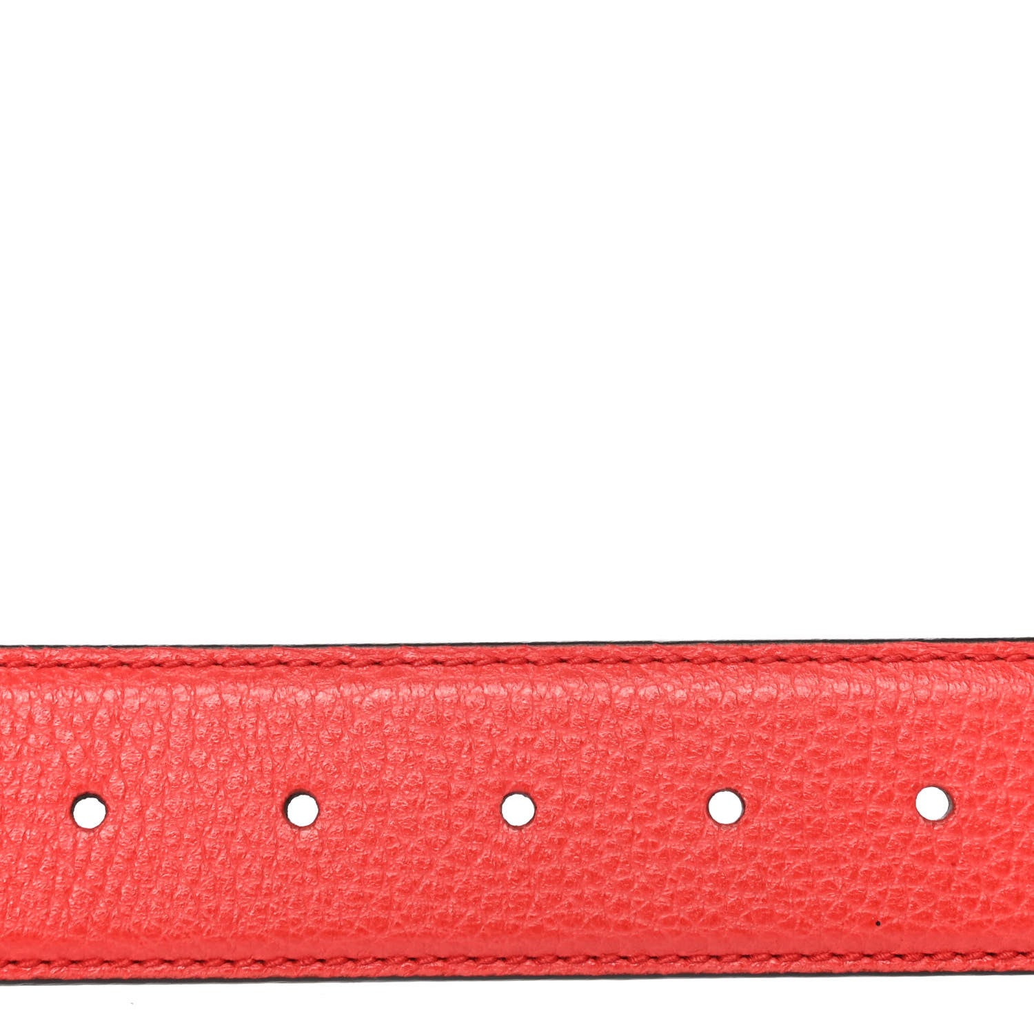Gucci Calfskin G Belt 90 36 Red 4 of 4
