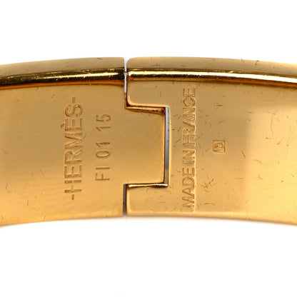 Hermes Enamel Narrow Clic Clac H Bracelet PM White 4 of 4
