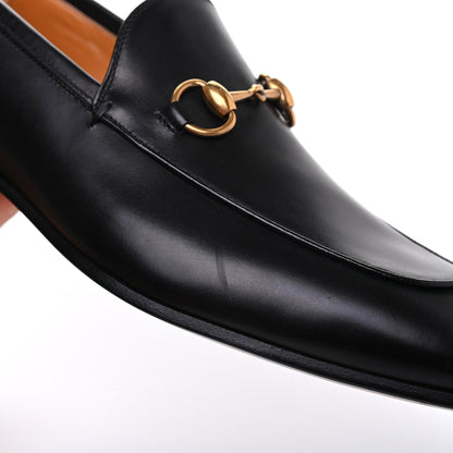 Gucci Calfskin Horsebit Mens Jordaan Loafers 9.5 Black 9 of 11