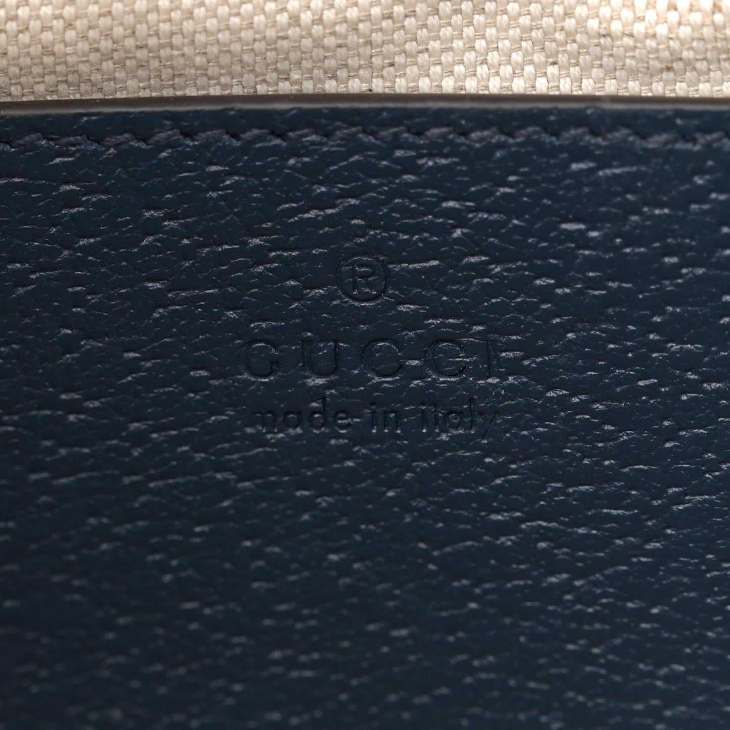 Raffia Textured Dollar Calfskin GG Monogram Web Small Horsebit 1955 Crossbody Bag