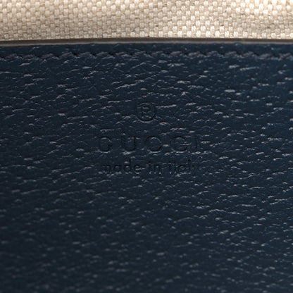 Gucci Raffia Textured Dollar Calfskin GG Monogram Web Small Horsebit 1955 Crossbody Bag 6 of 10