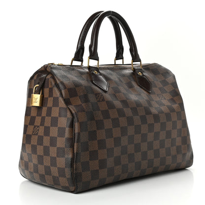 Louis Vuitton Damier Ebene Speedy 30 3 of 16
