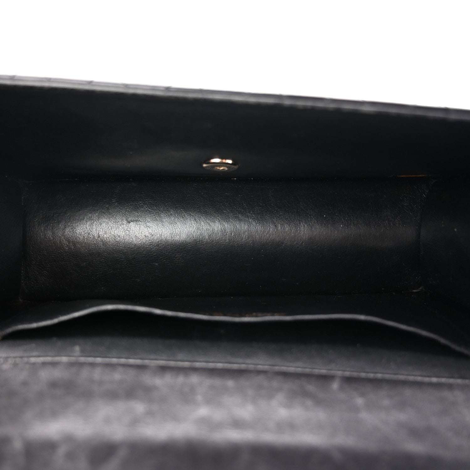 Chanel Patent Calfskin Quilted East West Flap Shoulder Bag Black 5 of 12