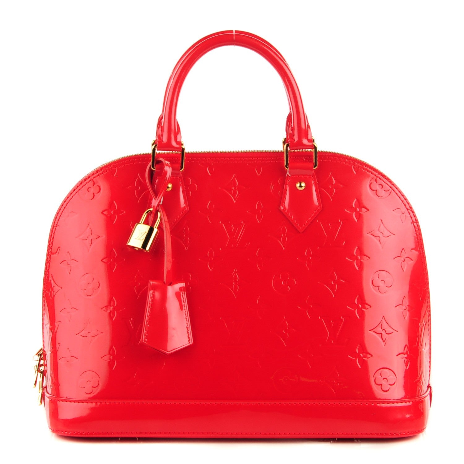 Louis Vuitton Vernis Alma PM Rouge Grenadine 1 of 7