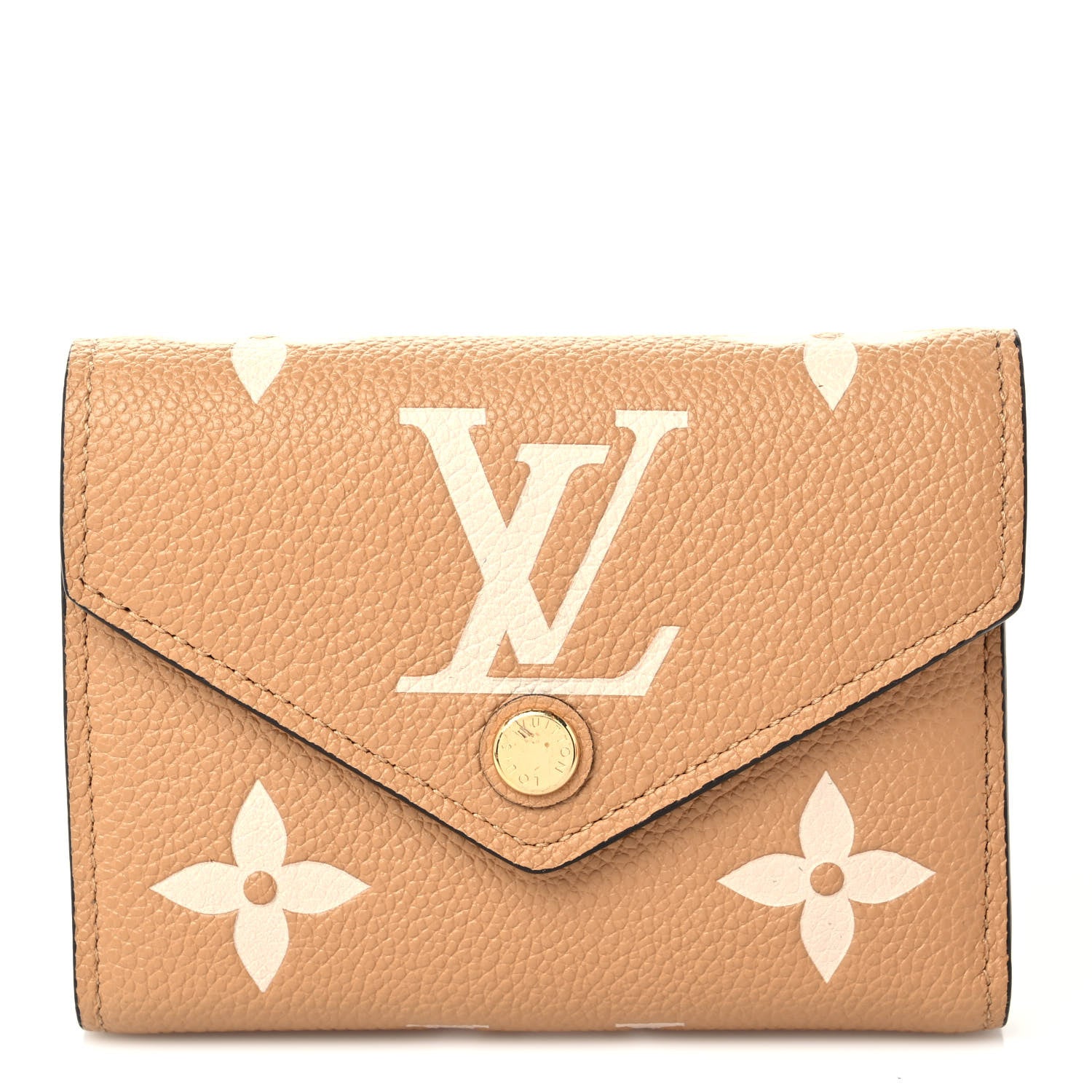 Louis Vuitton Empreinte Monogram Giant Victorine Wallet Arizona Creme 1 of 7