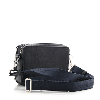 Christian Dior X AIR JORDAN Grained Calfskin Crossbody Blue 3 of 11