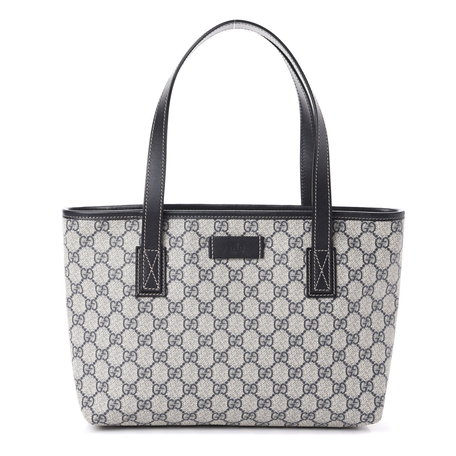 Gucci GG Supreme Monogram Small Joy Tote Navy 1 of 9