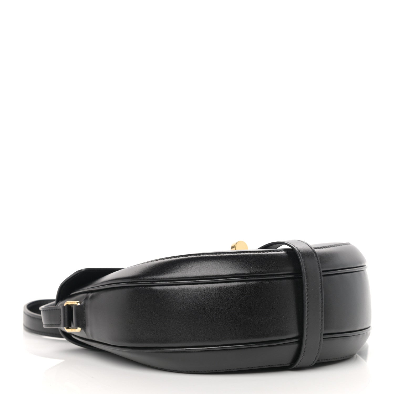 Celine Satinated Calfskin Medium Besace 16 Black 3 of 16