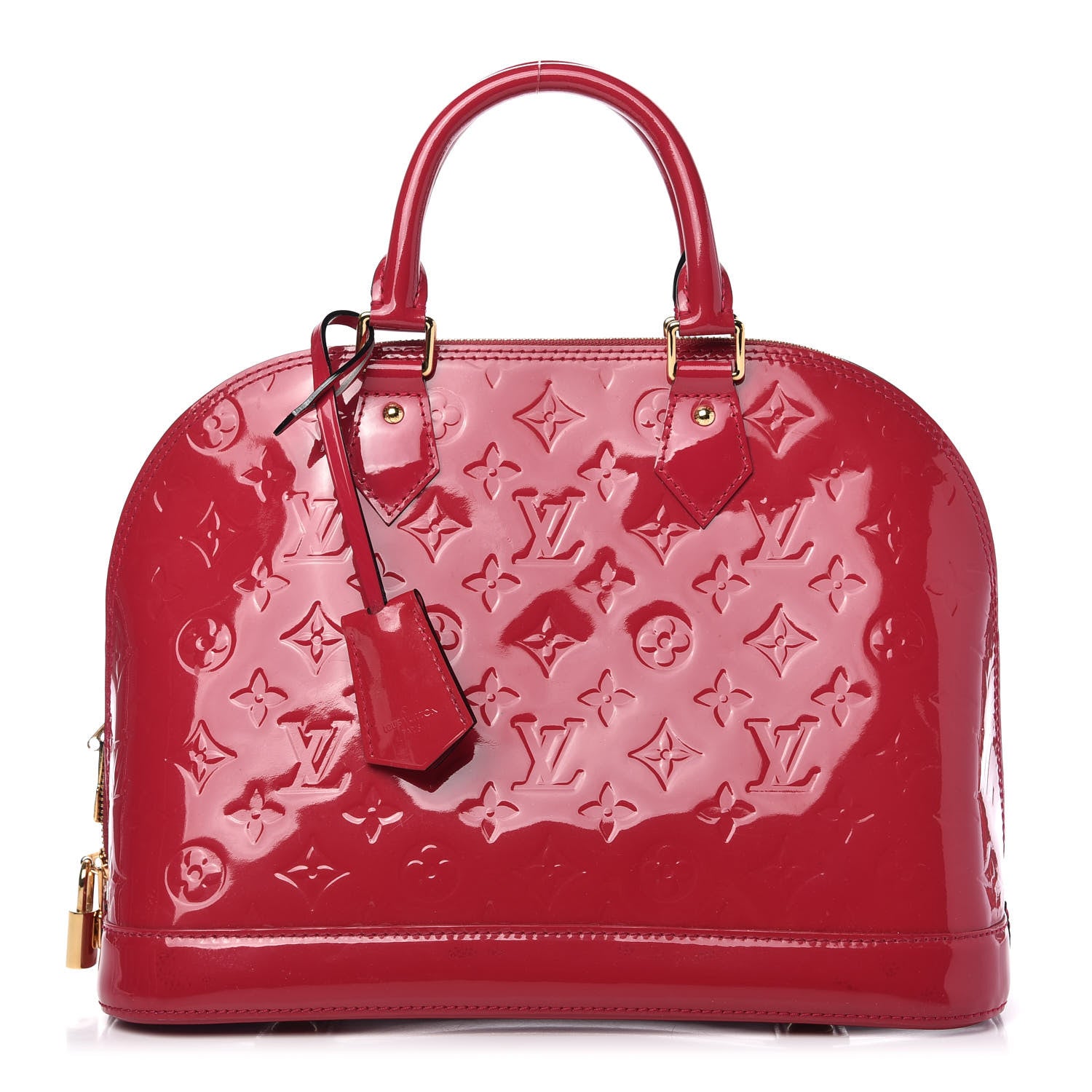 Louis Vuitton Vernis Alma PM Rose Indien 1 of 9
