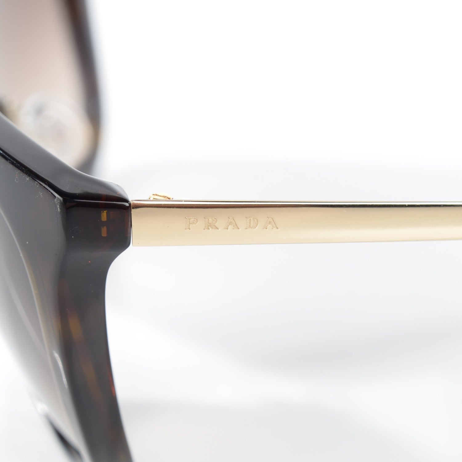 Prada Catwalk Sunglasses SPR 13Q Tortoise 5 of 7
