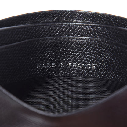 Chanel Grained Calfskin CC Button Card Holder Black 5 of 7