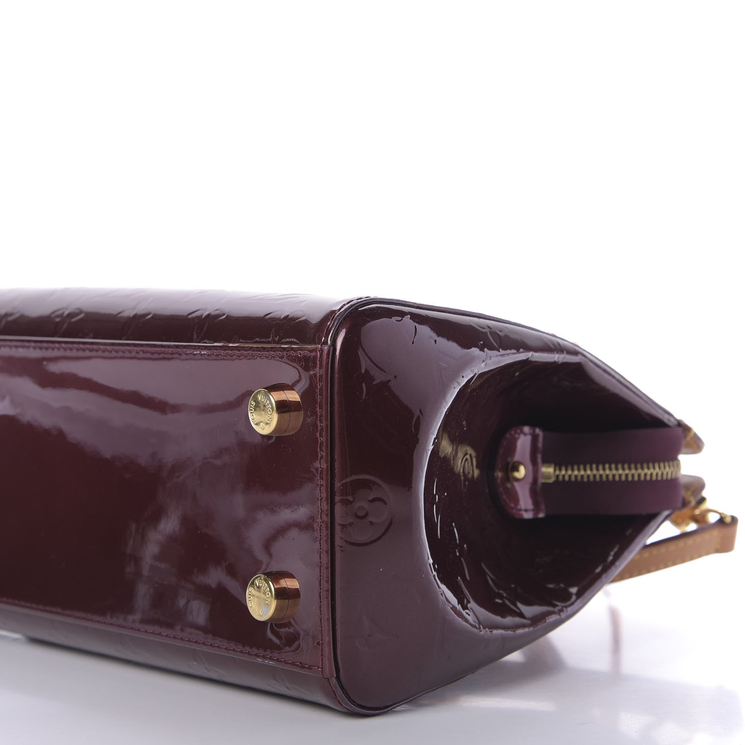 Louis Vuitton Vernis Brea MM Rouge Fauviste 8 of 9