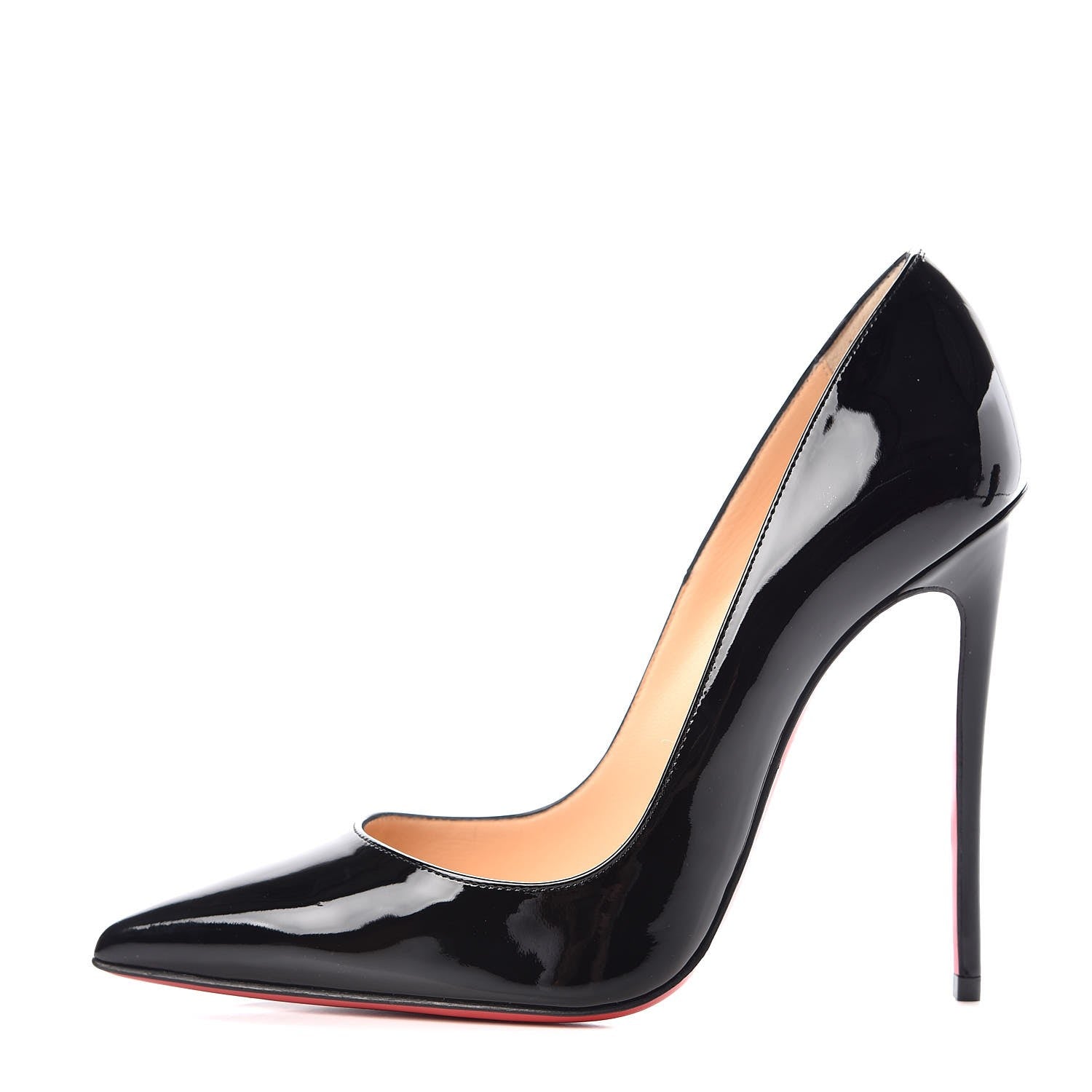 Christian Louboutin Patent So Kate 120 Pumps 38.5 Black 1 of 8