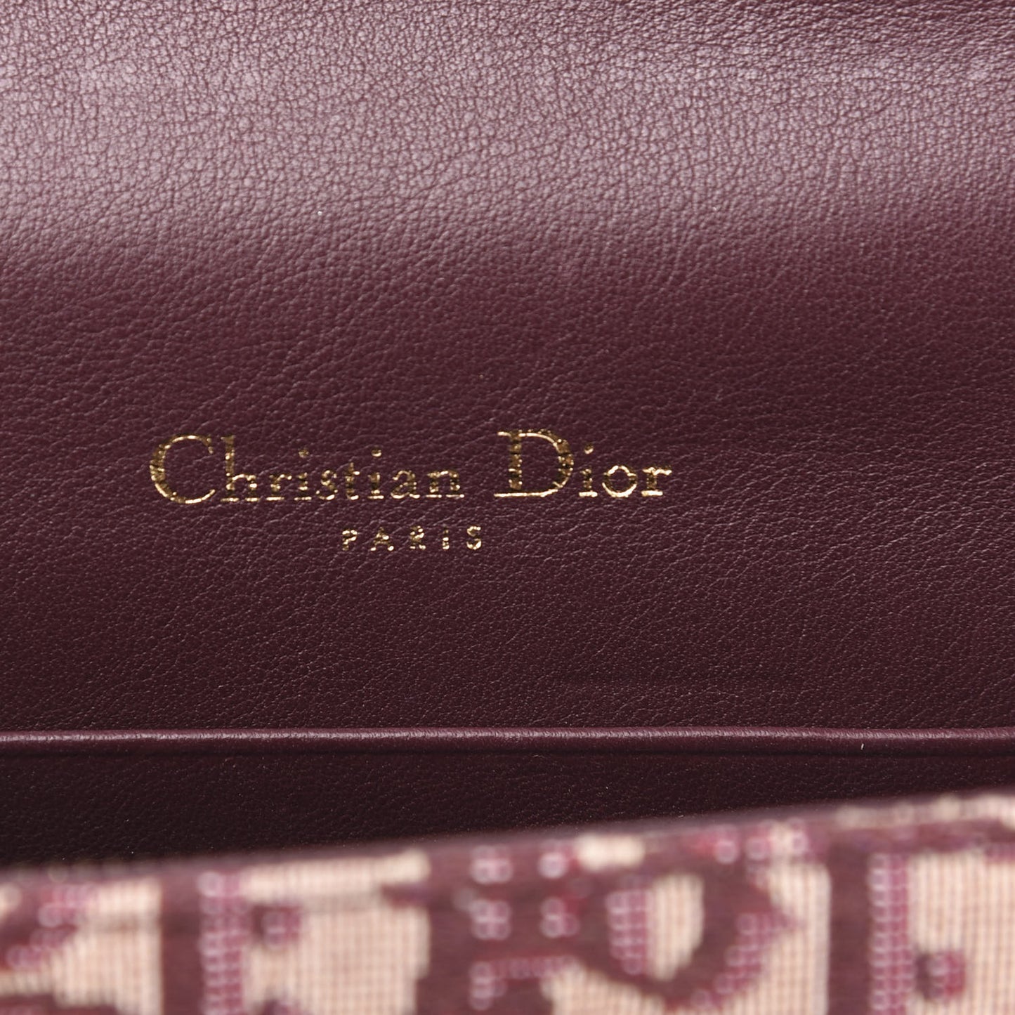 Oblique Saddle Belt Bag Bordeaux