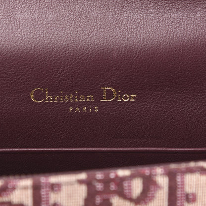 Christian Dior Oblique Saddle Belt Bag Bordeaux 6 of 13