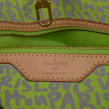 Louis Vuitton Monogram Graffiti Neverfull GM Green 5 of 8