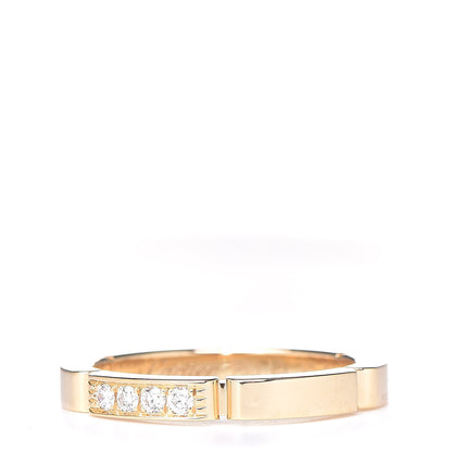 Cartier 18K Yellow Gold Diamond Maillon Panthere Wedding Band Ring 49 4.75 4 of 8