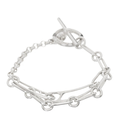 Hermes Sterling Silver Chaine d'Ancre Punk Bracelet SH 1 of 4