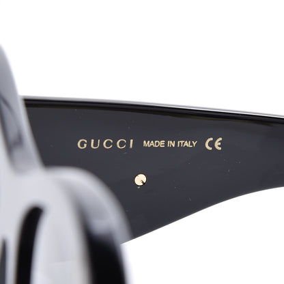 Gucci Pearl Oversized Sunglasses GG0143S Black 6 of 9