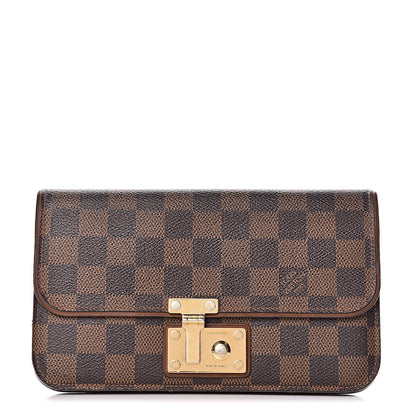 Louis Vuitton Damier Ebene Ascot Wallet 1 of 9